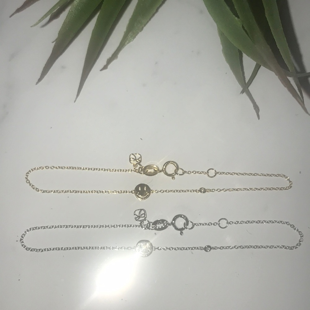 *Bezel-Set Diamond* Shy by Sydney Evan Happy Brclt